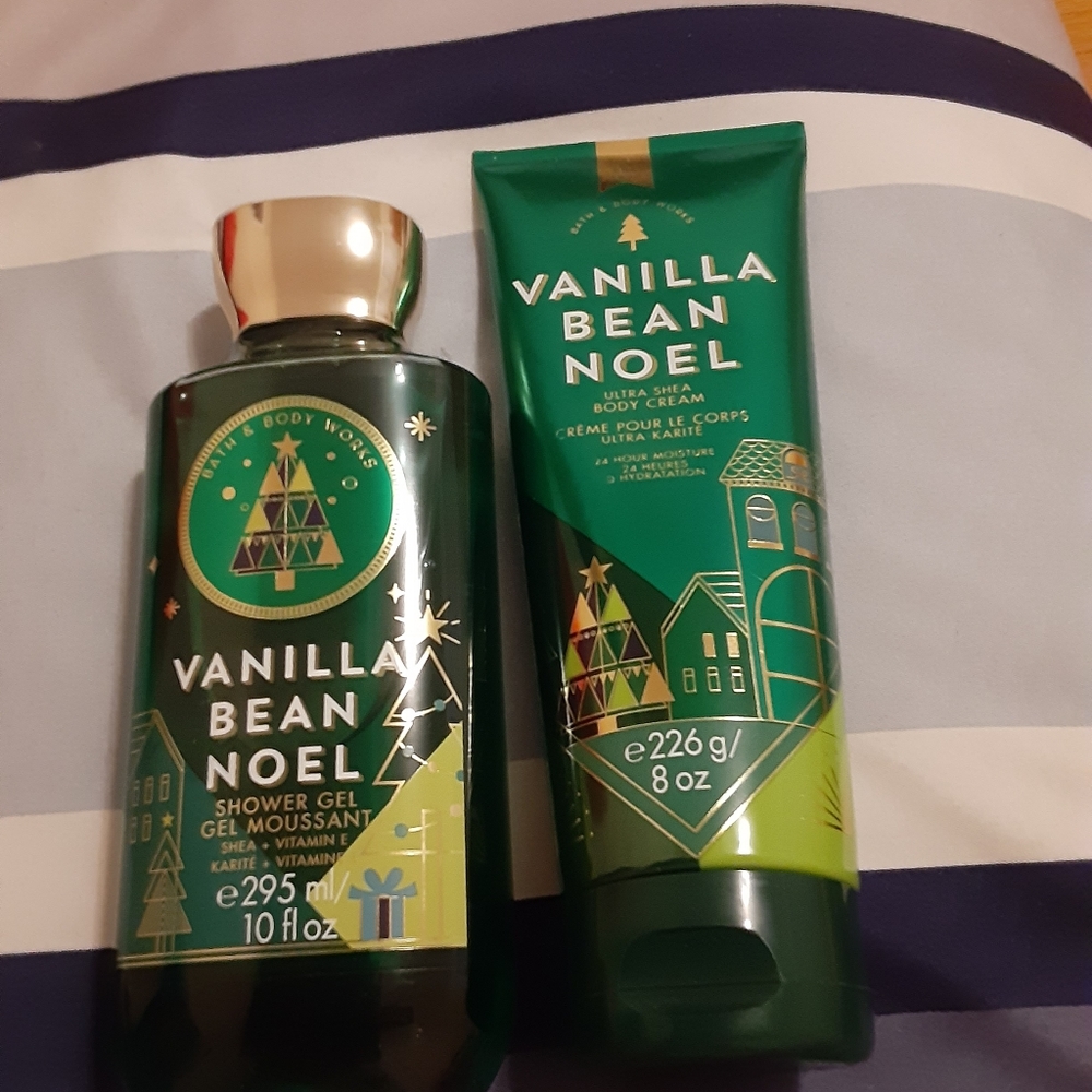 Bath and Bodyworks shower Gel and body cream set